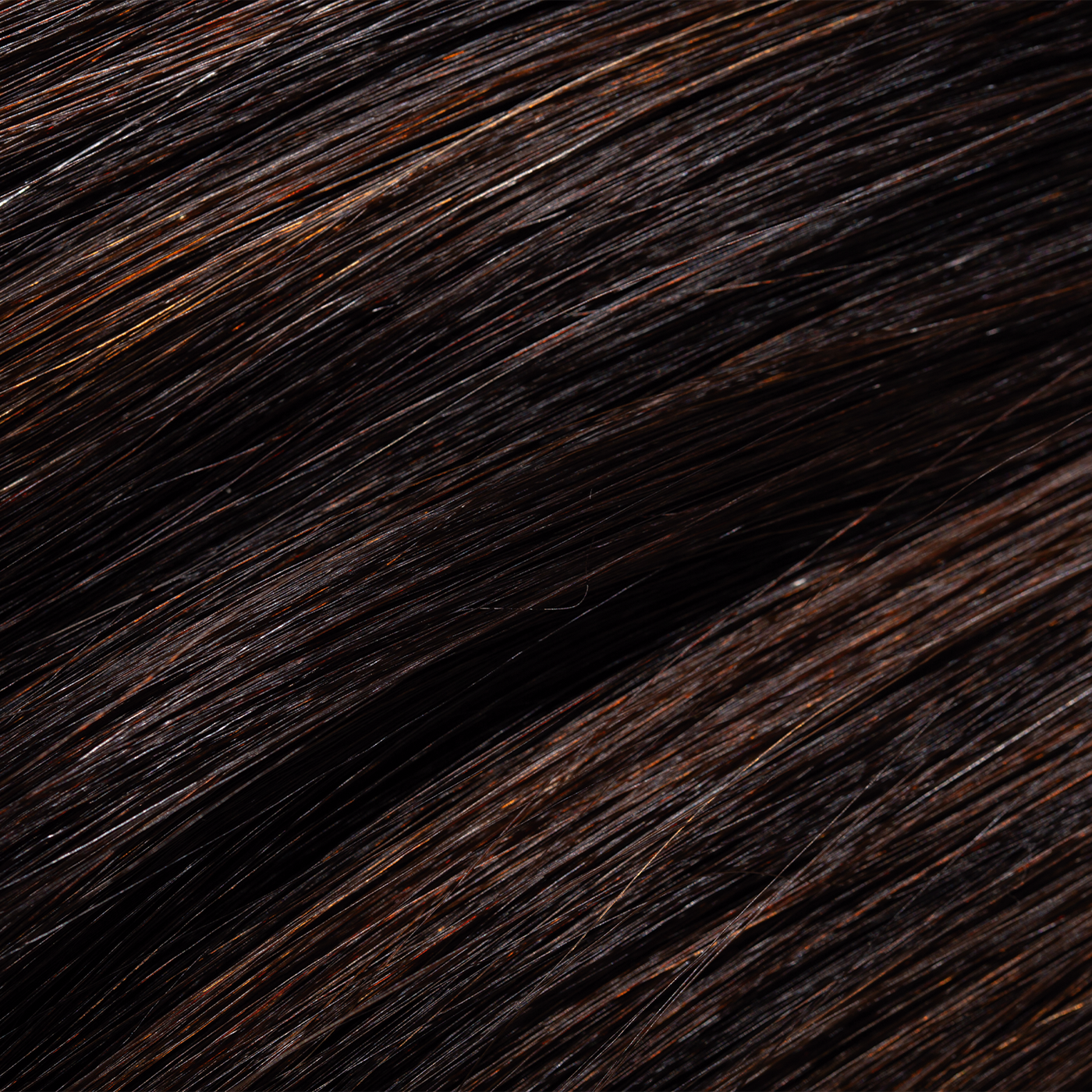 Silk Hair® Remy Vírgen 40 cm - Chocolate Black