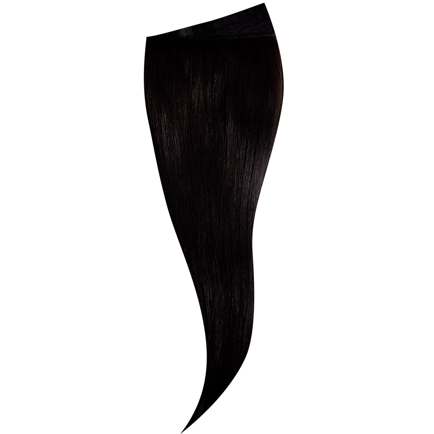 Bloomy Hair® Remy Vírgen 35 cm - Deep Black