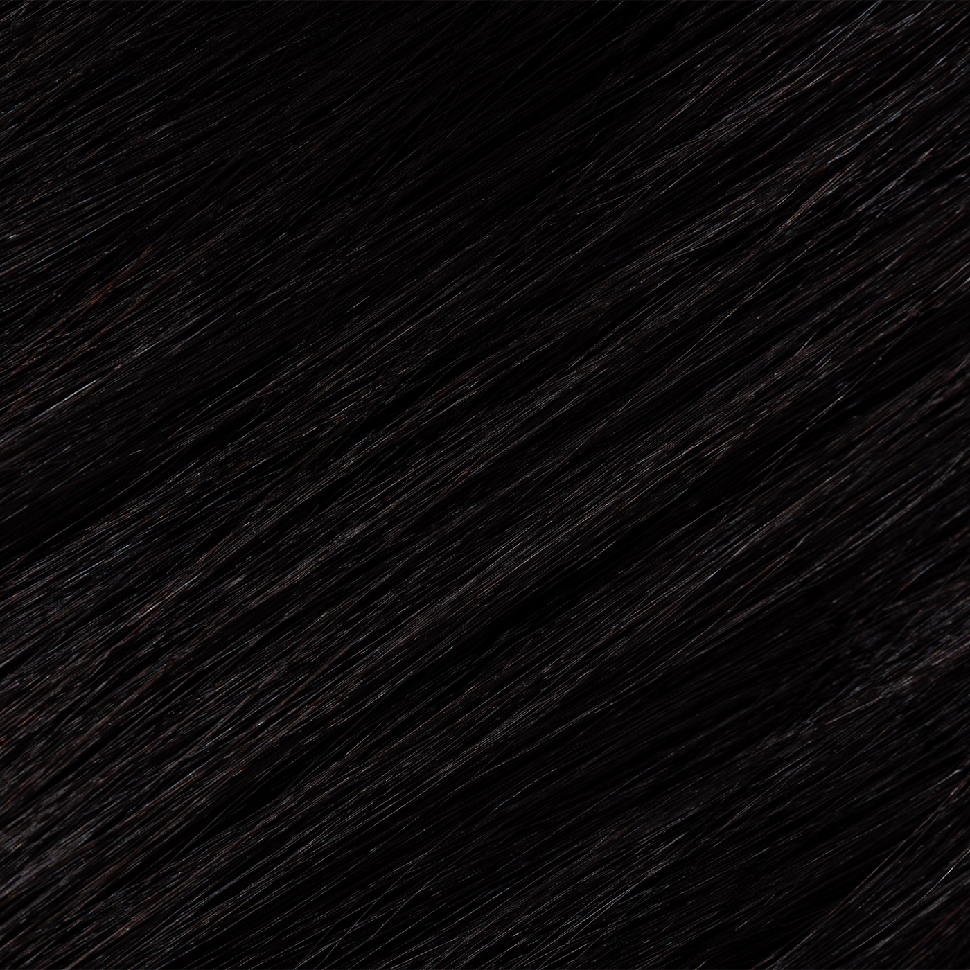 Bloomy Hair® Remy Vírgen 45 cm - Deep Black