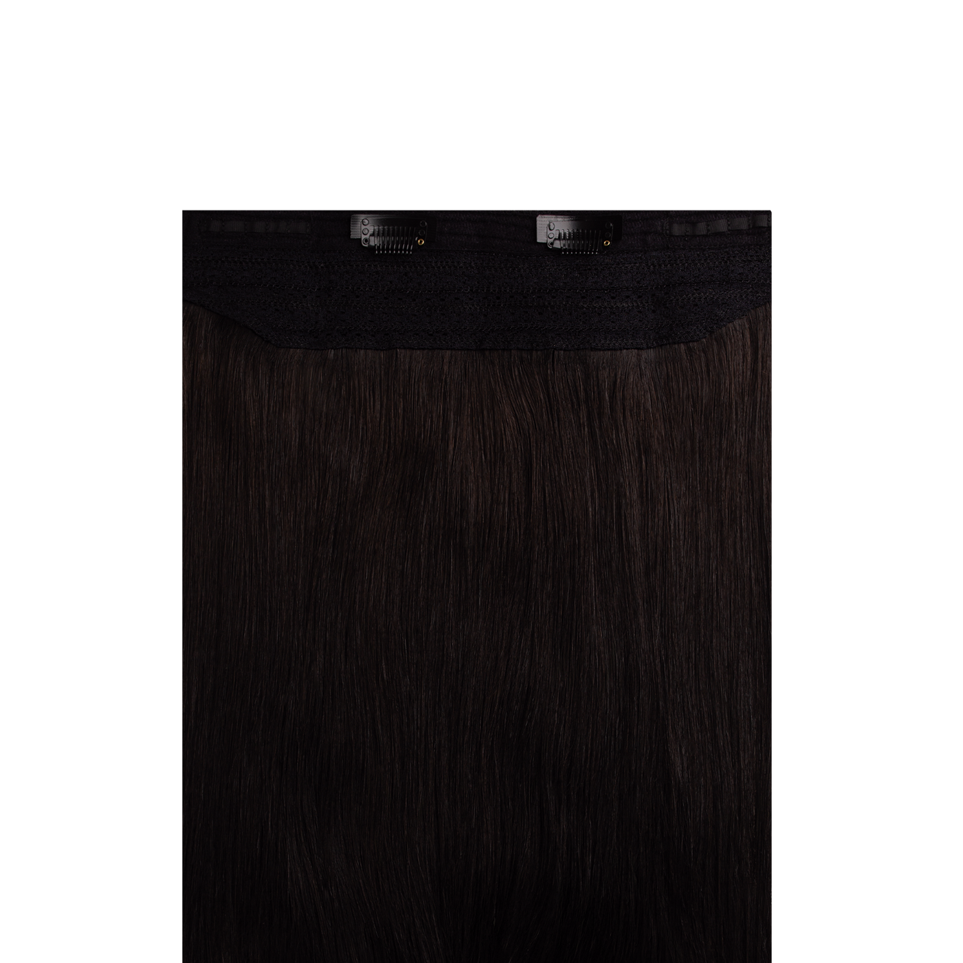 Bloomy Hair® Remy Vírgen 35 cm - Deep Black