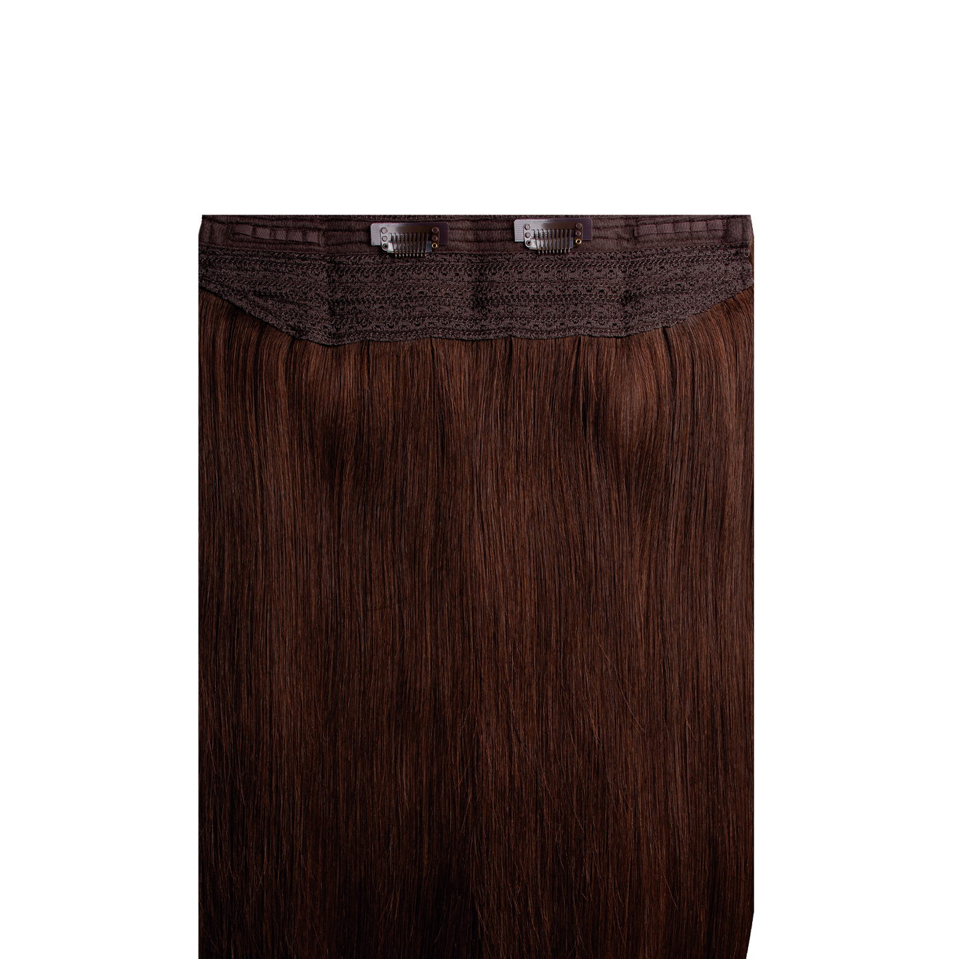 Bloomy Hair® Remy Vírgen 45 cm - Dark Brown