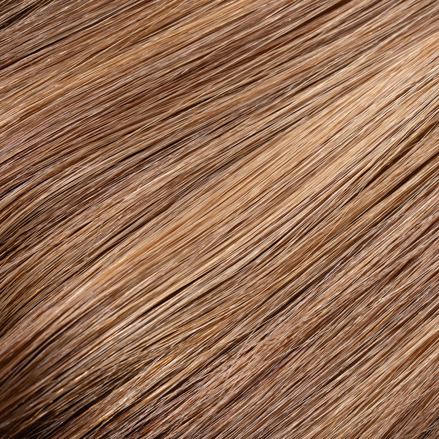 Bloomy Hair® Remy Vírgen 35 cm -  Walnut Buttercream