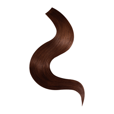 Slim Hair® Remy Vírgen 56 cm -  Chestnut Brown