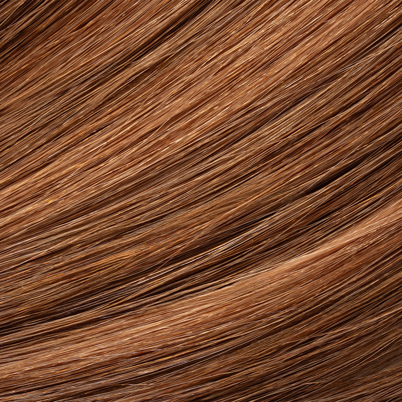 Tape Extensions Flex® Remy Vírgen 56 cm - Chestnut Ginger