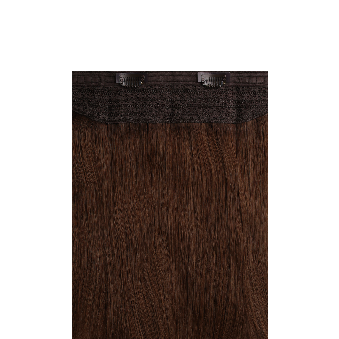 Bloomy Hair® Remy Vírgen 35 cm - Chestnut Brown