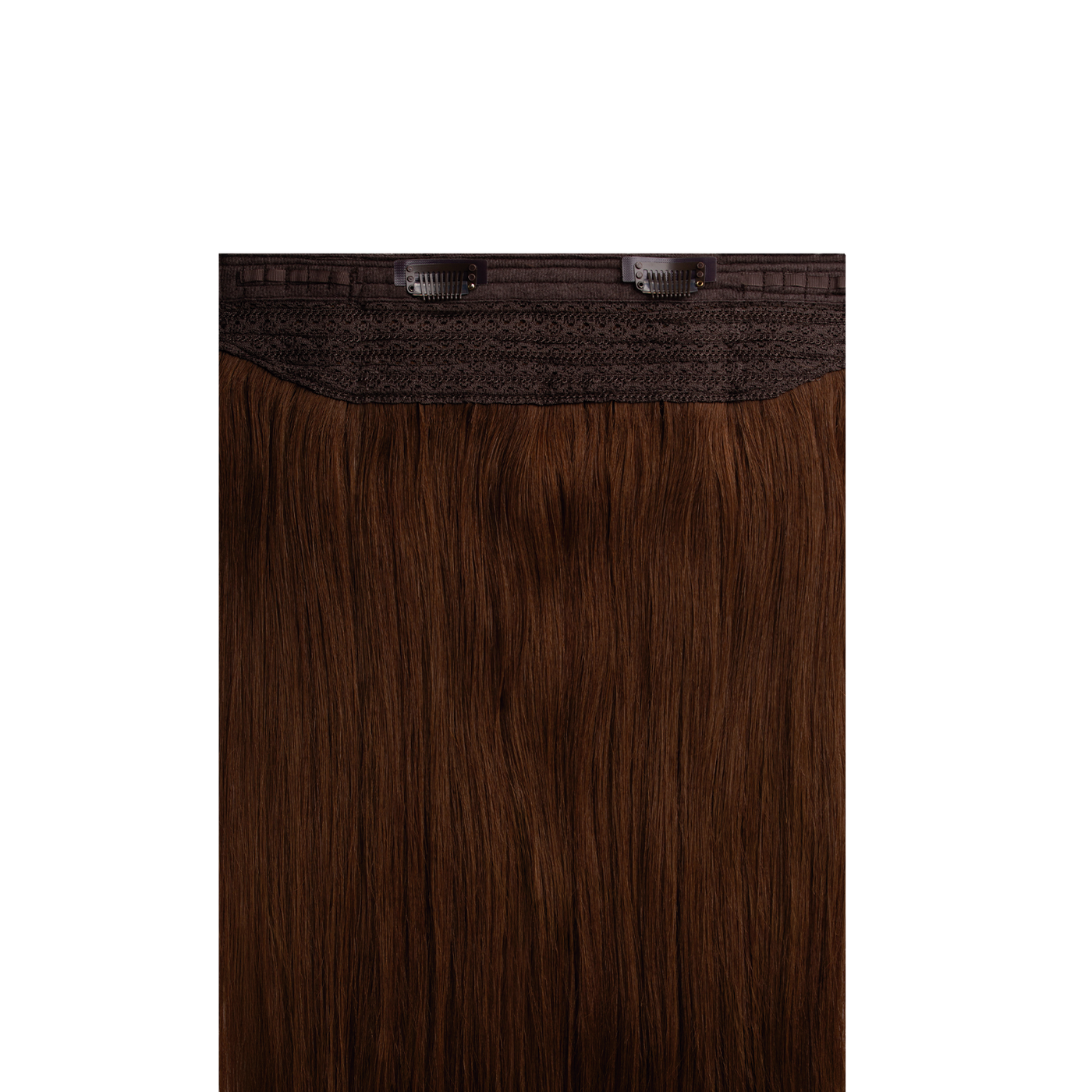 Bloomy Hair® Remy Vírgen 45 cm - Chestnut Brown