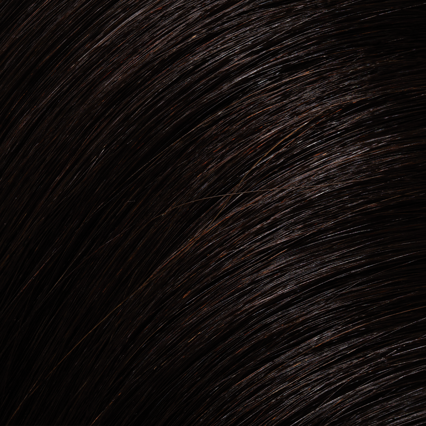 Slim Hair® Remy Vírgen 56 cm -  Off Black