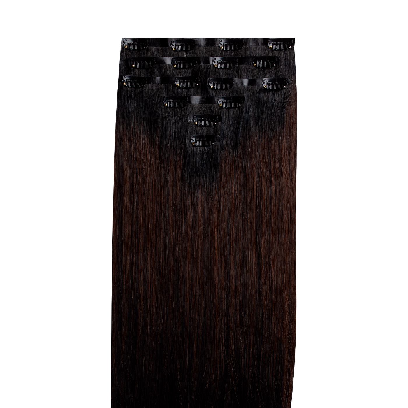 Silk Hair® Remy Vírgen 56 cm - Chocolate Black