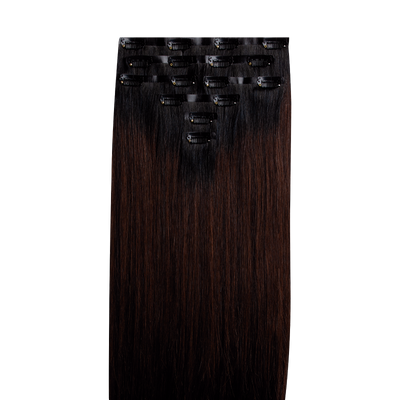 Silk Hair® Remy Vírgen 56 cm - Chocolate Black