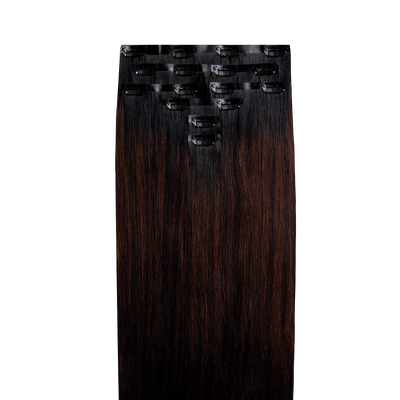 Silk Hair® Remy Vírgen 40 cm - Chocolate Black