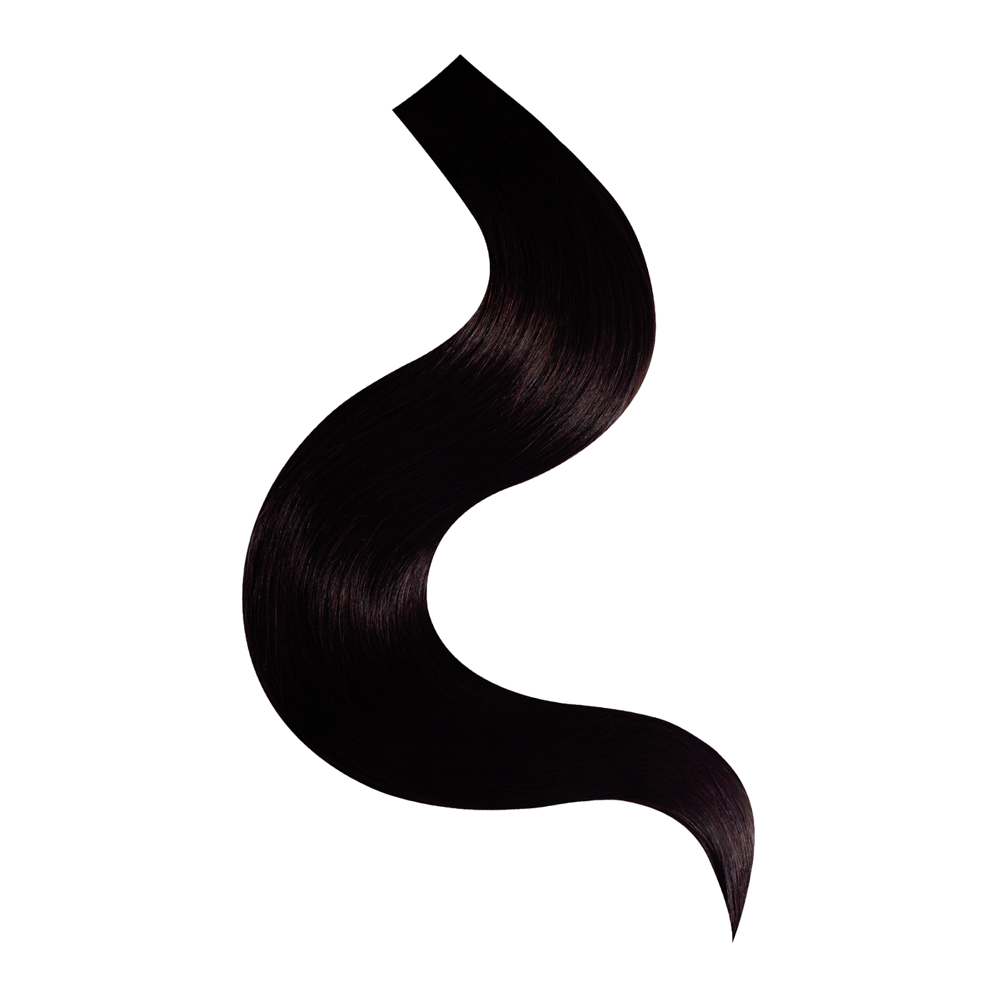 Slim Hair® Remy Vírgen 56 cm -  Off Black