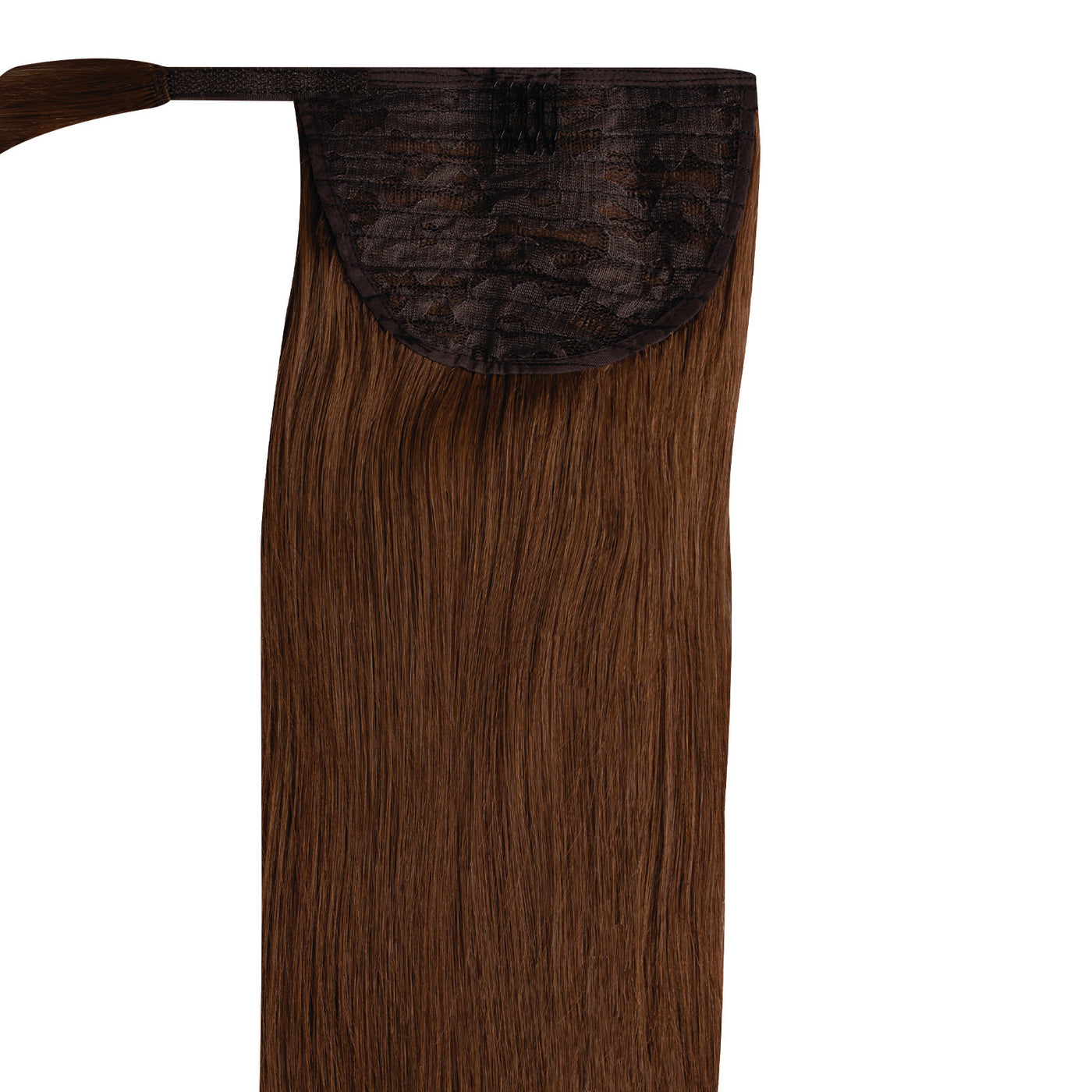 Pony Tail Remy Vírgen 40 cm - Chestnut Brown