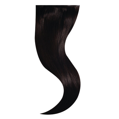 Silk Hair® Remy Vírgen 56 cm - Off Black