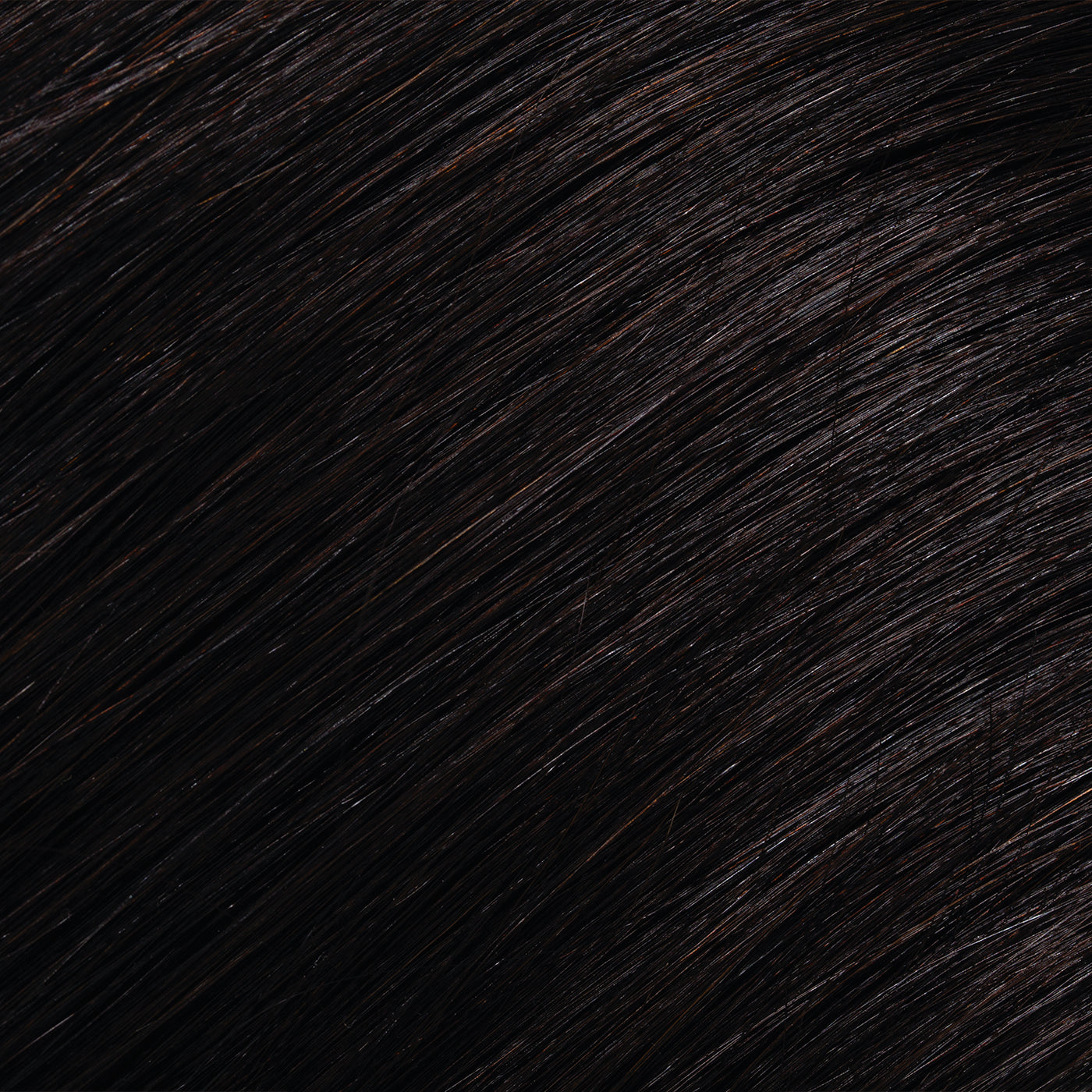 Silk Hair® Remy Vírgen 56 cm - Off Black