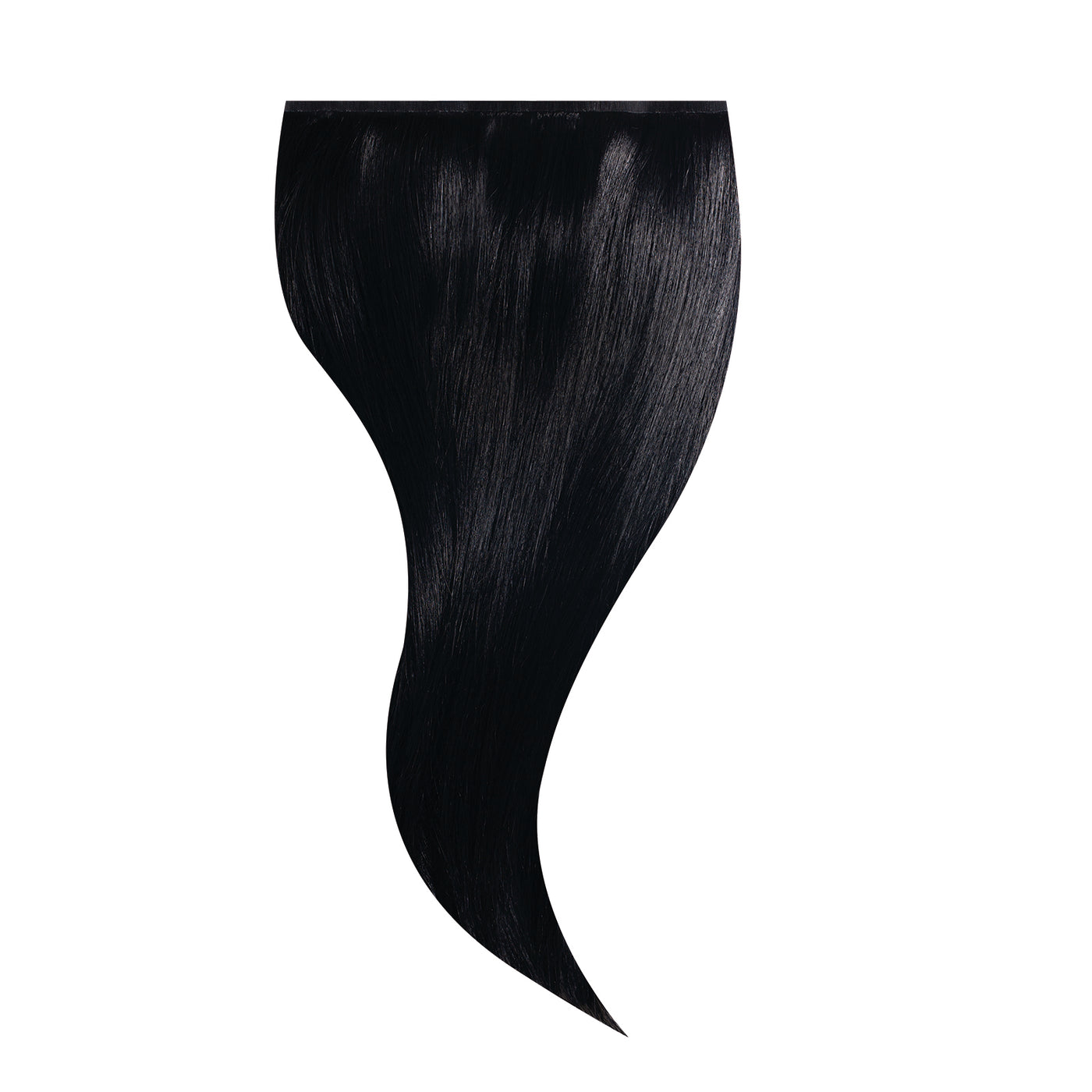 Silk Hair® Remy Vírgen 40 cm - Jet Black