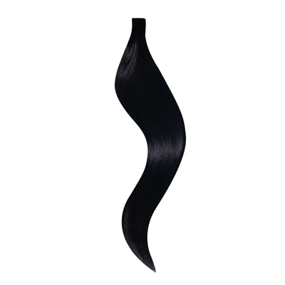 Tape Extensions Flex® Remy Vírgen 56 cm - Jet Black