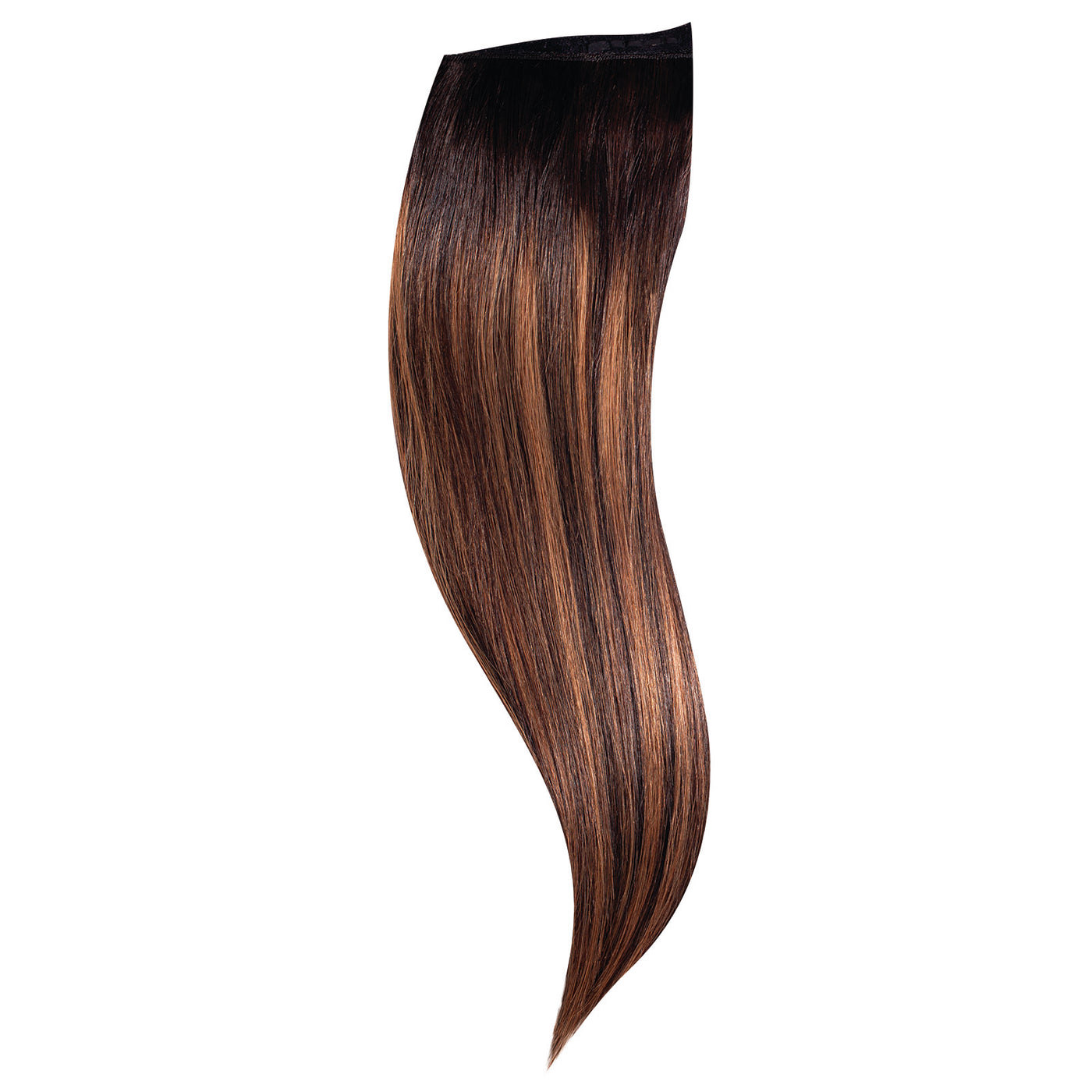 Bloomy Hair® Remy Vírgen 45 cm -Caramel Off Black