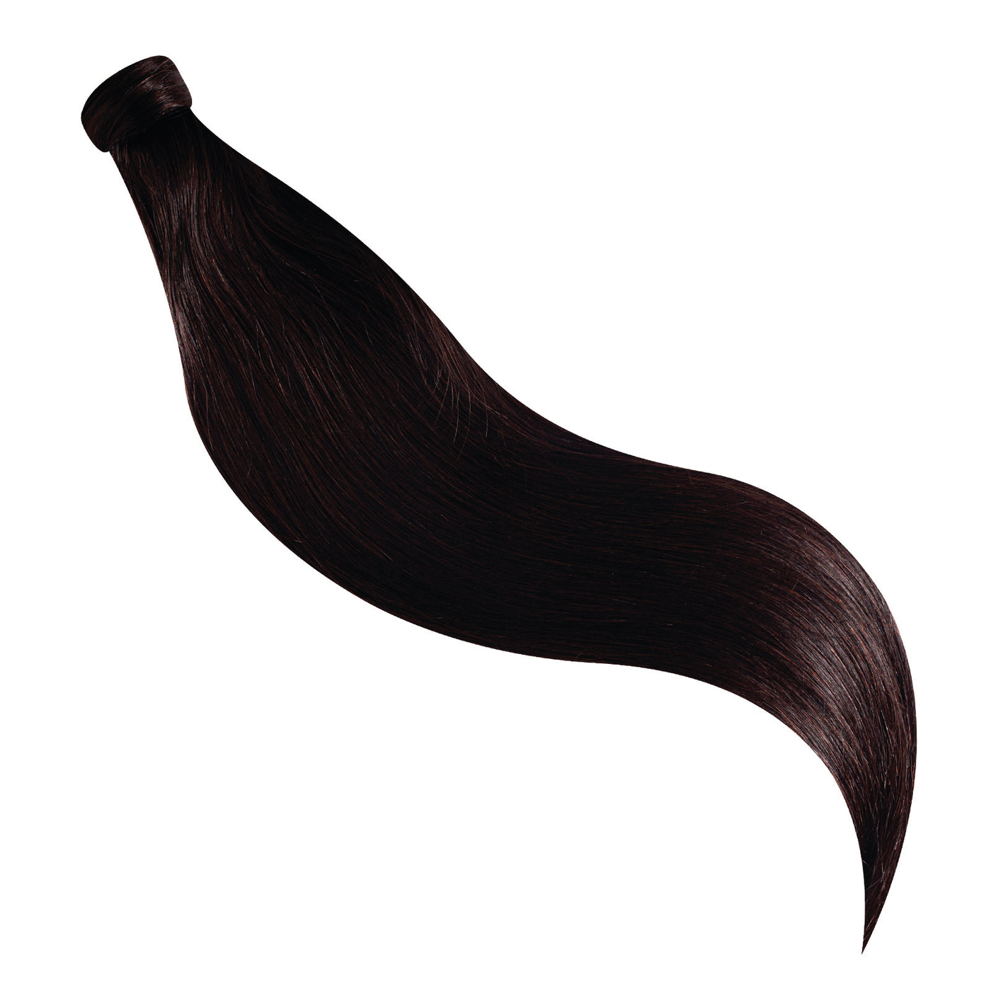 Pony Tail Remy Vírgen 56 cm - Off Black