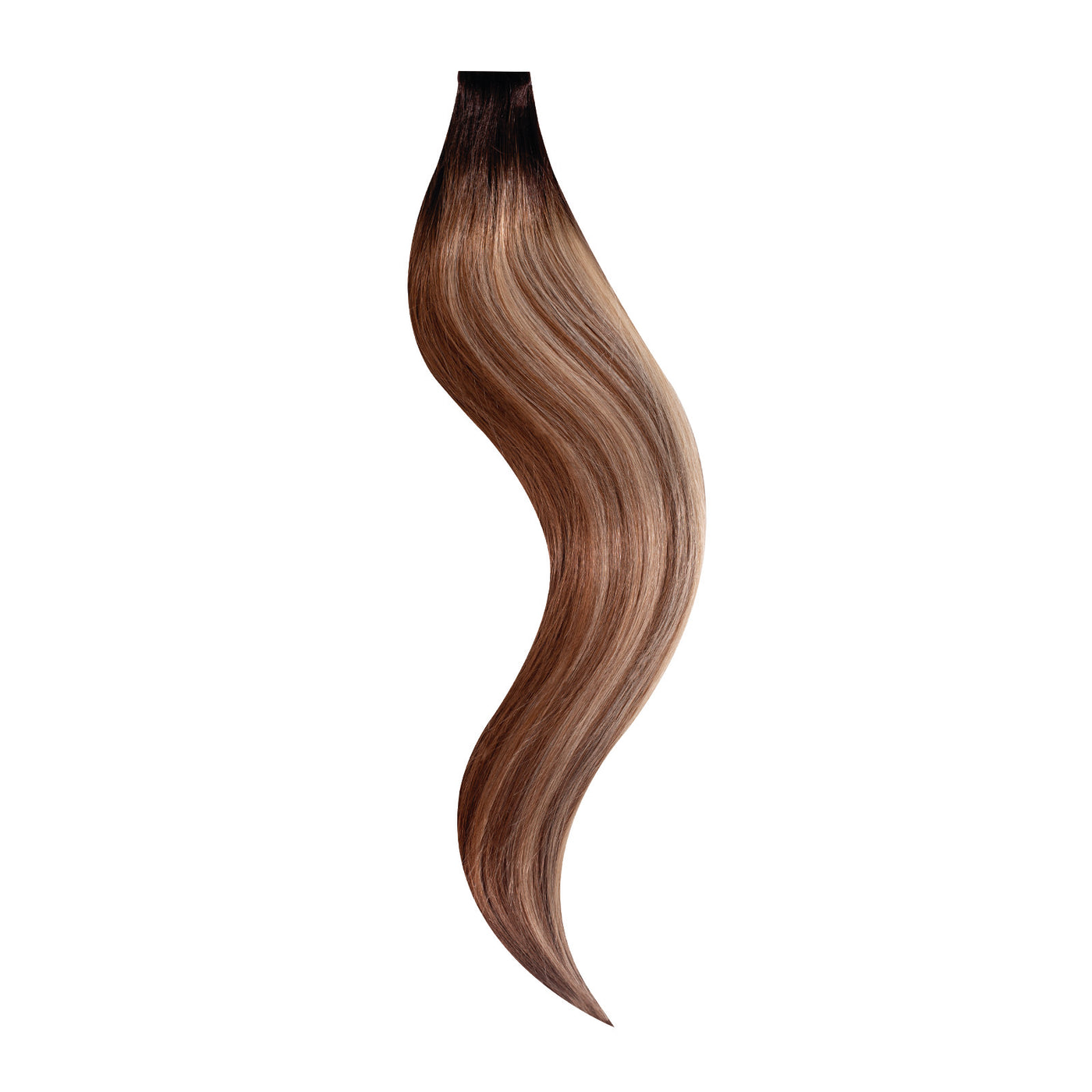 Tape Extensions Flex® Remy Vírgen 56 cm - Chocolate Blonde