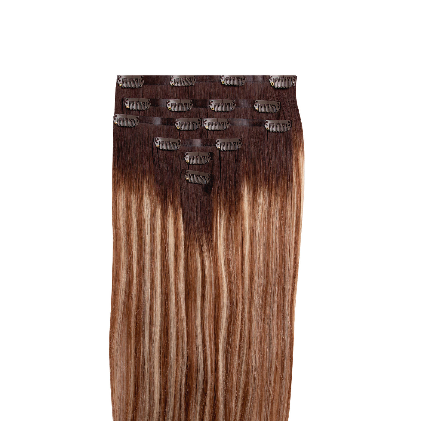 Silk Hair® Remy Vírgen 40 cm - Chocolate Blonde