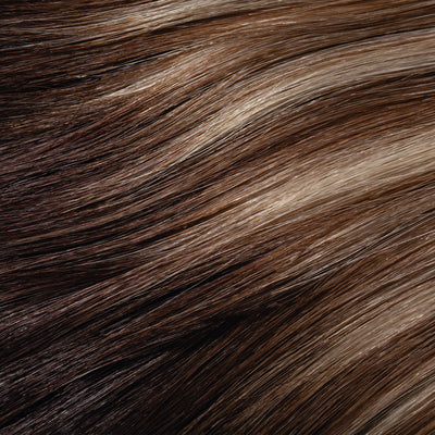 Silk Hair® Remy Vírgen 40 cm - Chocolate Blonde