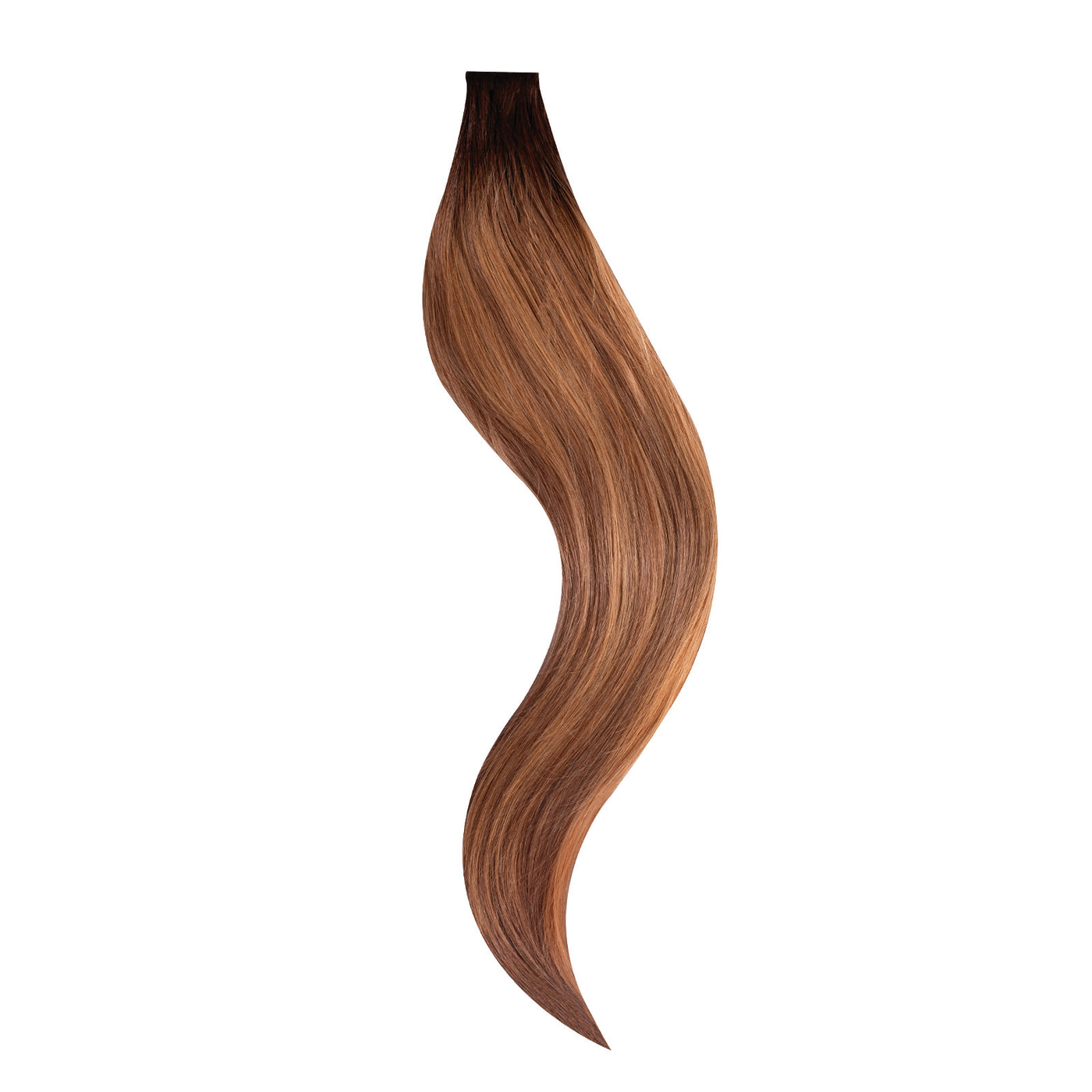 Tape Extensions Flex® Remy Vírgen 56 cm - Walnut Buttercream