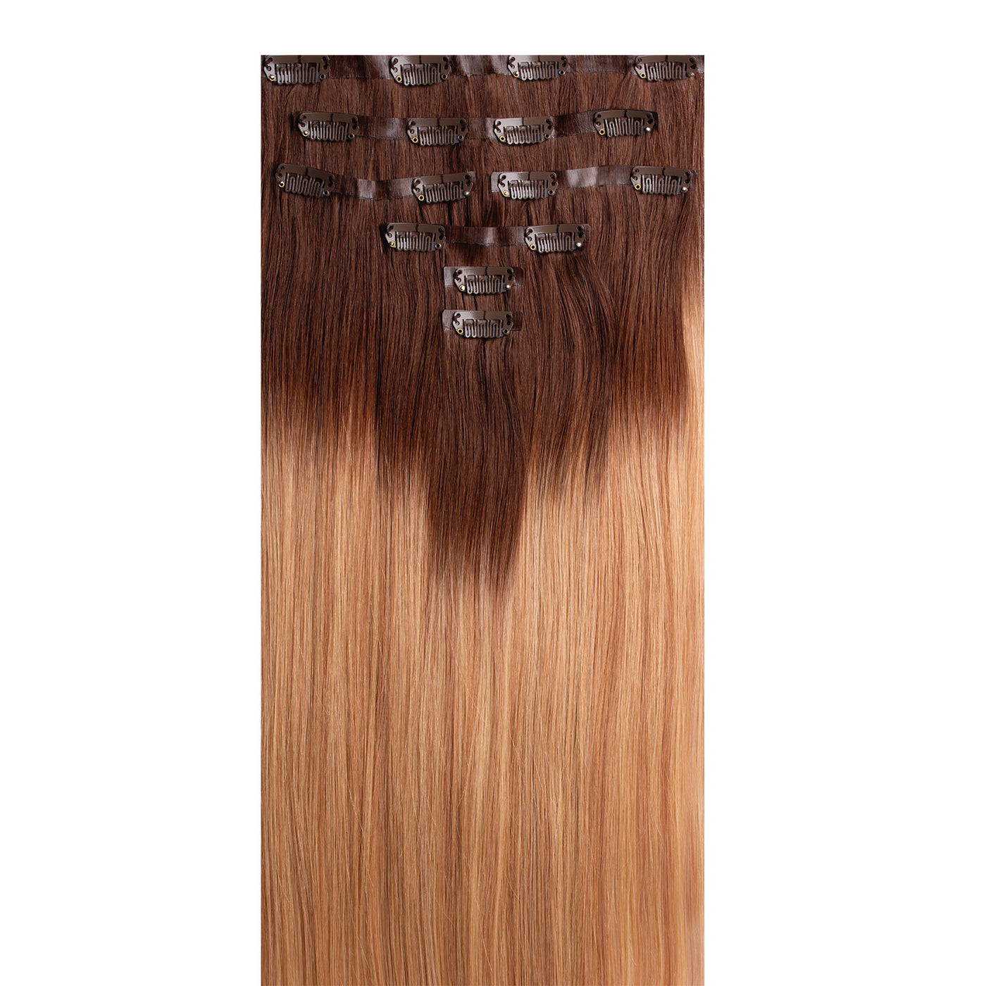 Silk Hair® Remy Vírgen 56 cm - Cookie Honey