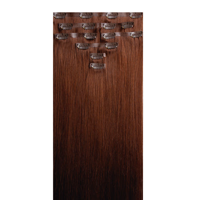 Silk Hair® Remy Vírgen 56 cm - Chocolate Brown