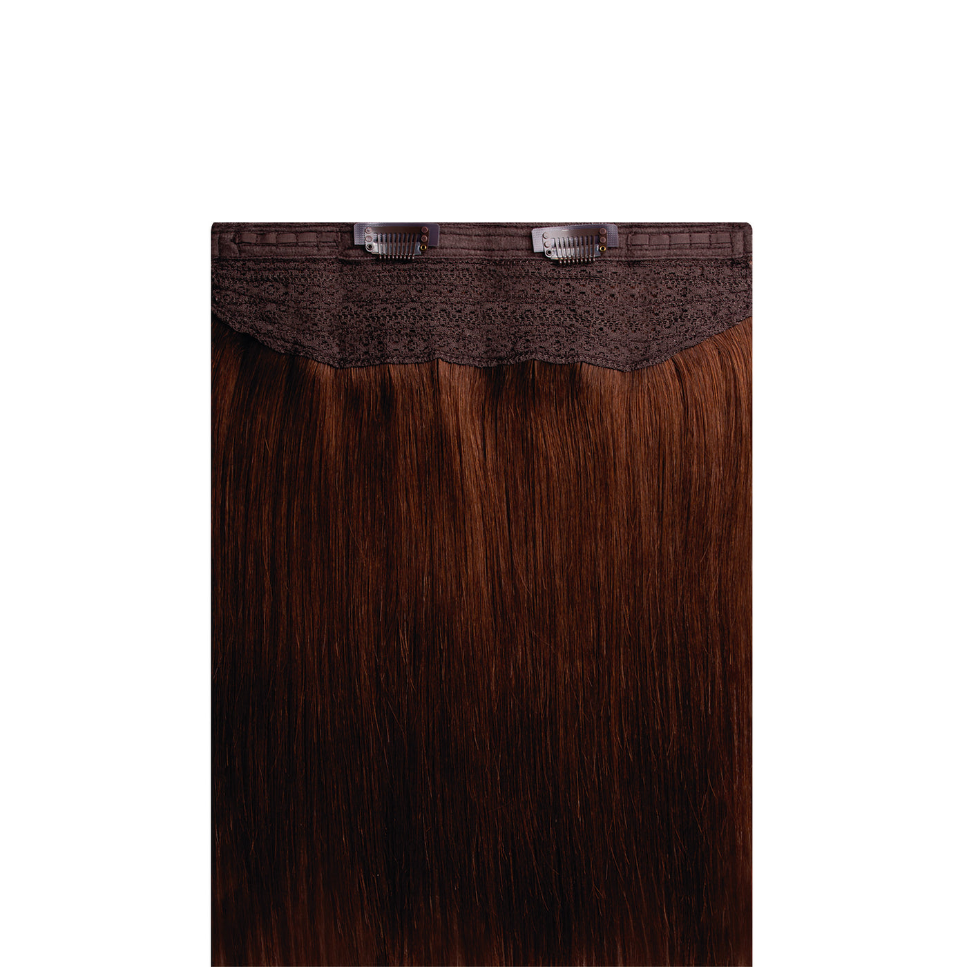 Bloomy Hair® Remy Vírgen 35 cm - Chocolate Brown