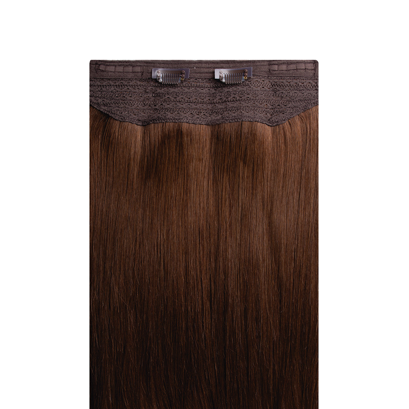 Bloomy Hair® Remy Vírgen 45 cm - Chocolate Brown