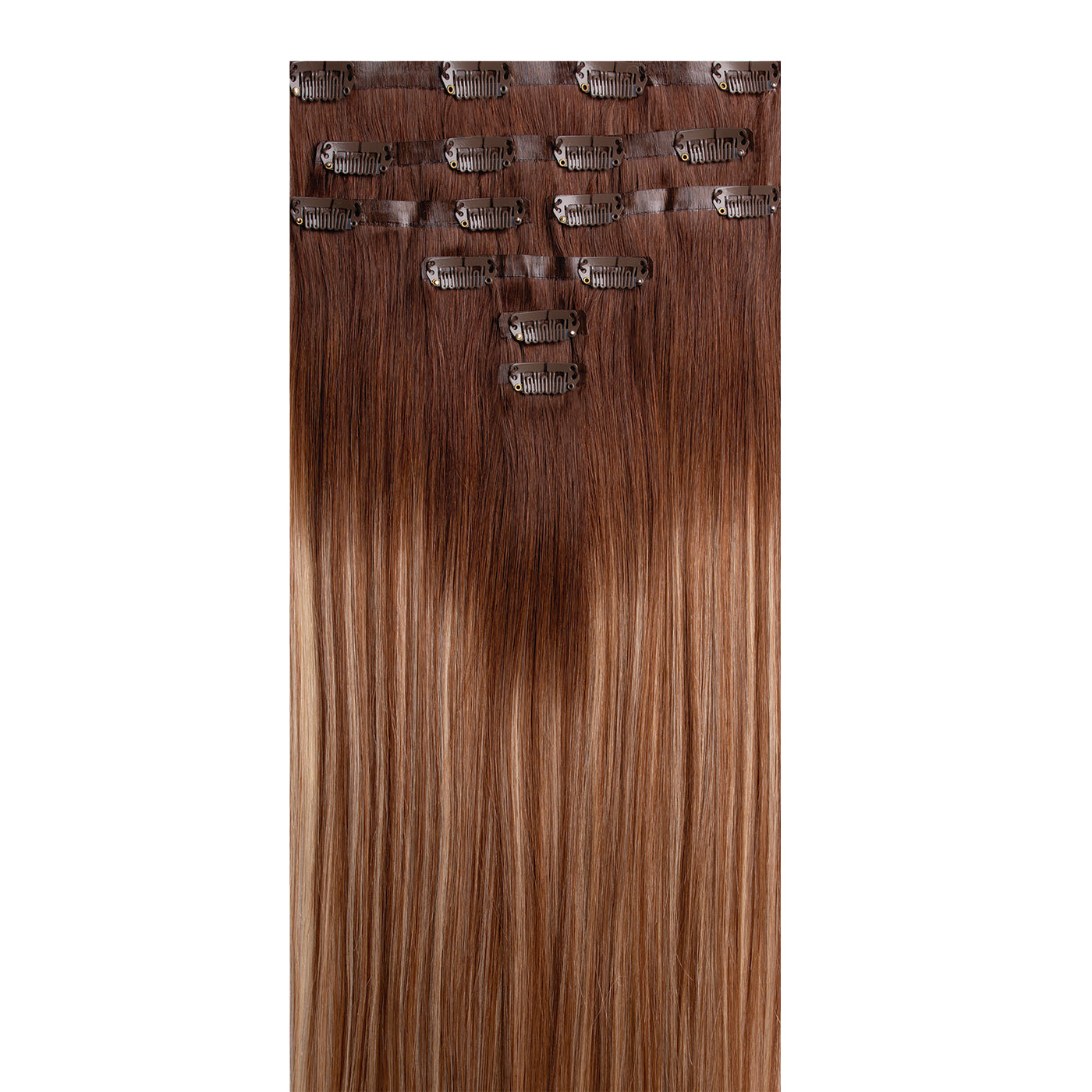 Silk Hair® Remy Vírgen 56 cm - Cookie Ice