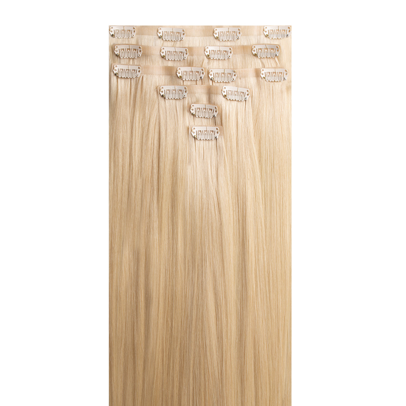 Silk Hair® Remy Vírgen 56 cm - Platinum Blonde