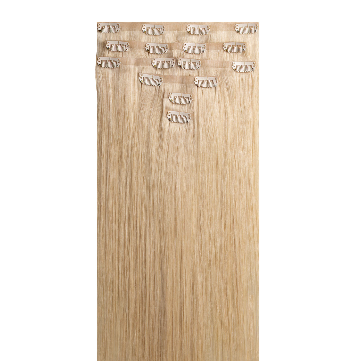 Silk Hair® Remy Vírgen 40 cm - Platinum Blonde