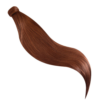 Pony Tail Remy Vírgen 56 cm - Chestnut Brown