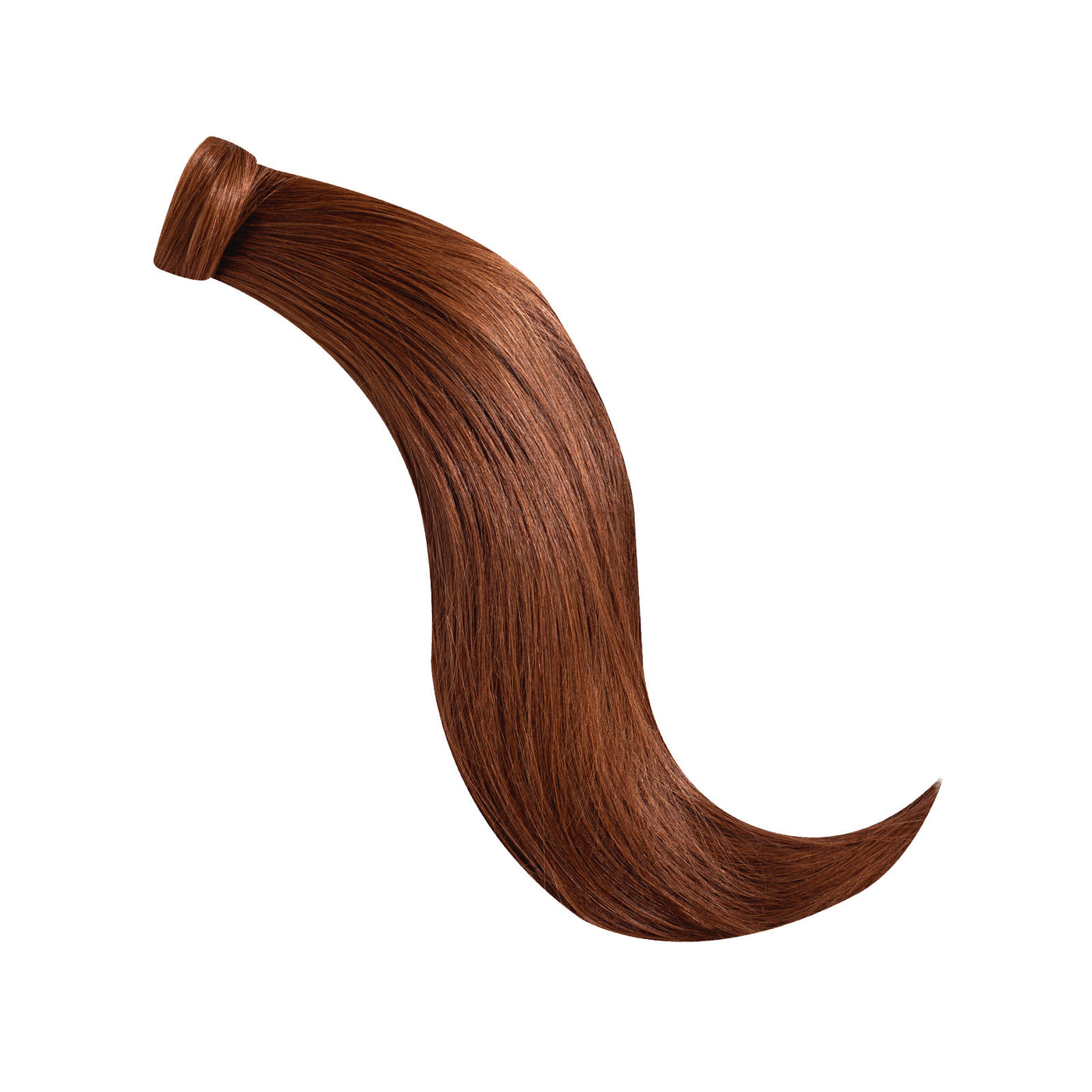 Pony Tail Remy Vírgen 40 cm - Chestnut Brown