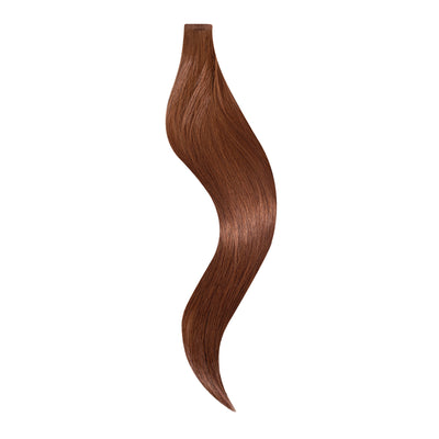 Tape Extensions Flex® Remy Vírgen 56 cm - Chestnut Brown