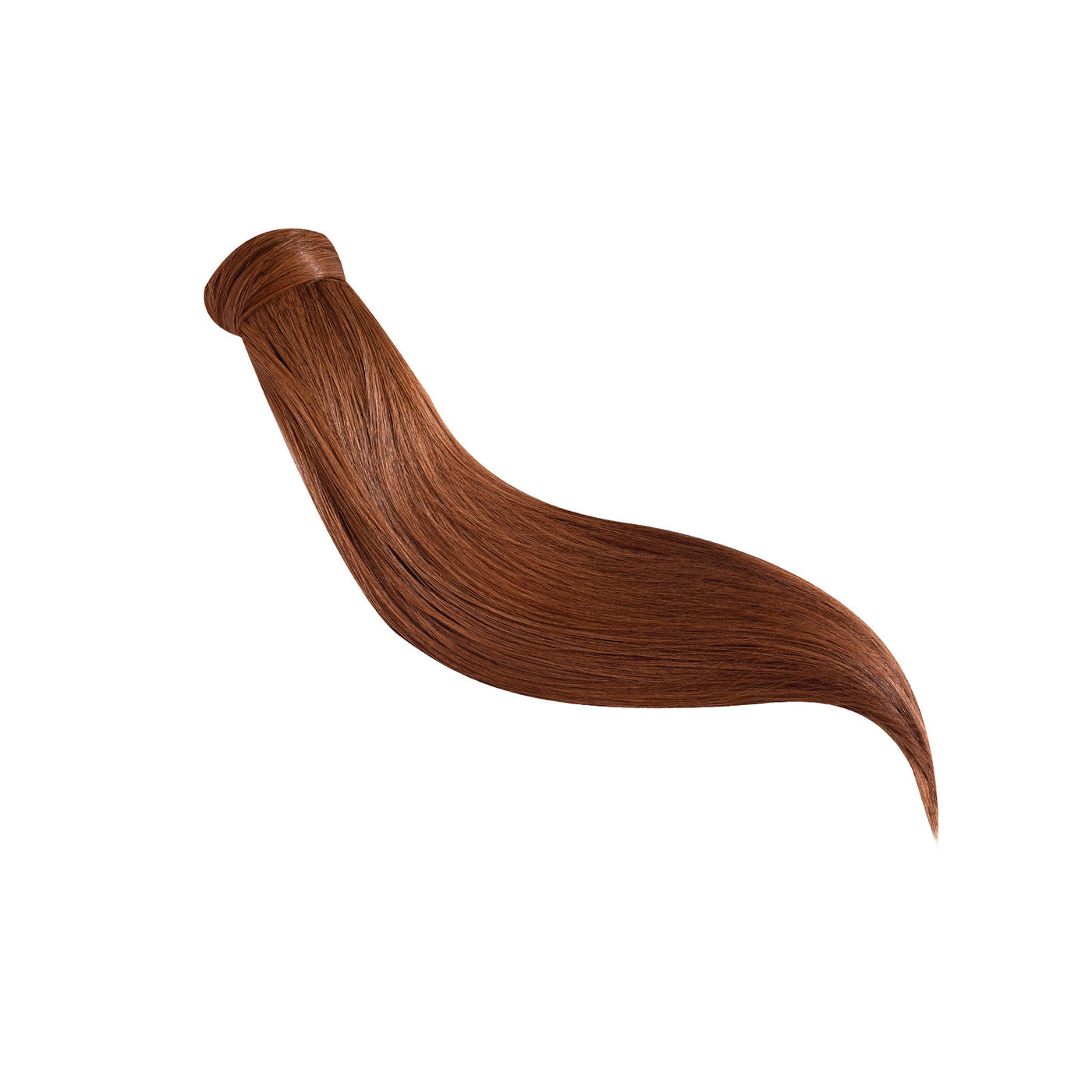 Pony Tail Remy Vírgen 30 cm - Chestnut Brown