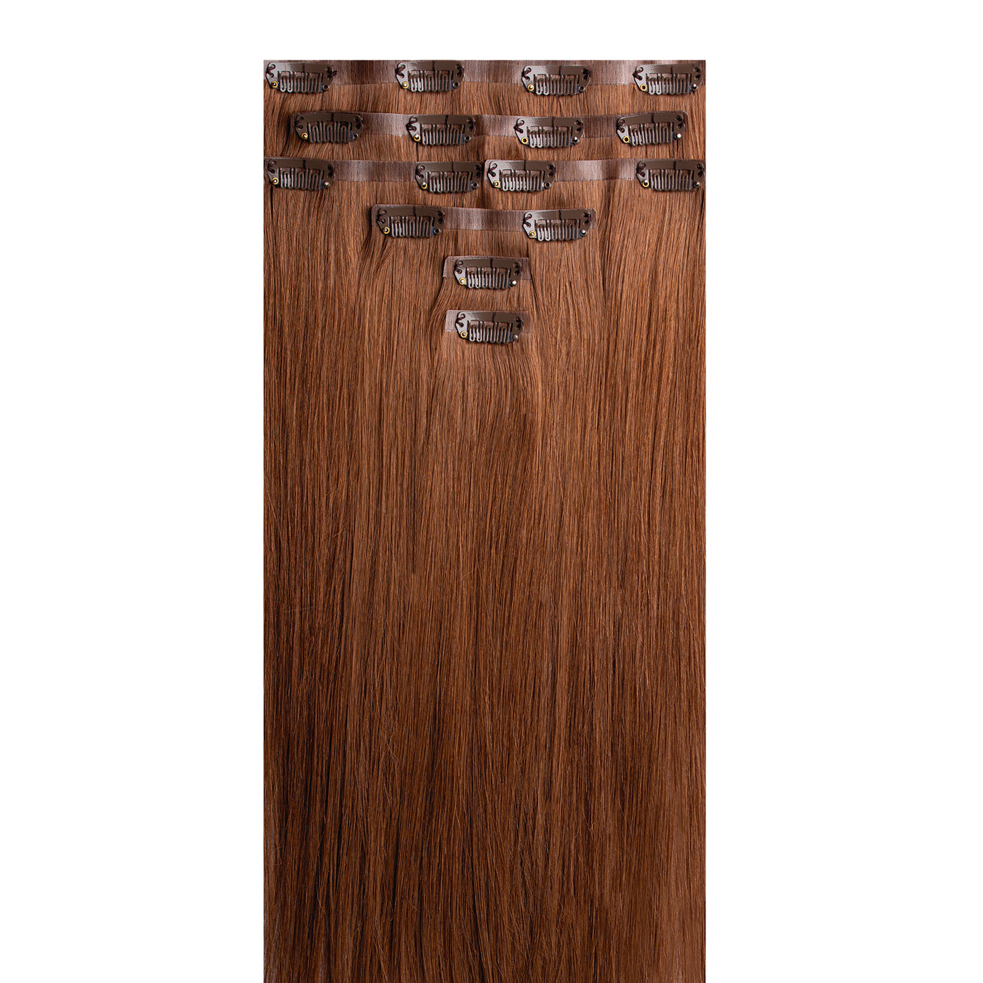 Silk Hair® Remy Vírgen 40 cm - Ash Brown