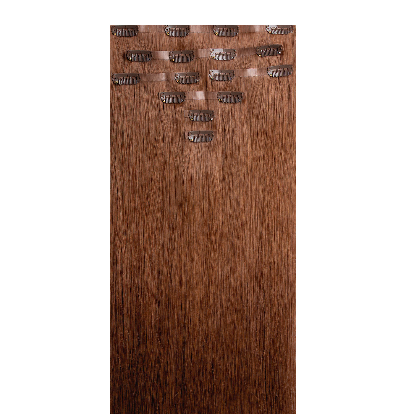 Silk Hair® Remy Vírgen 56 cm - Ash Brown