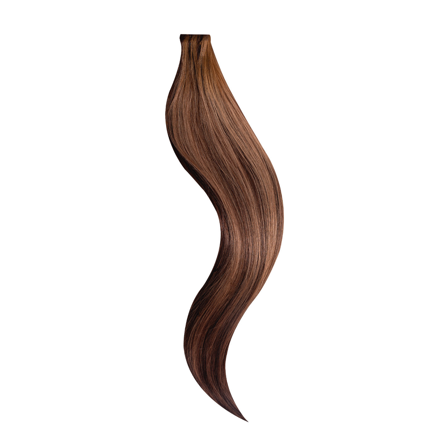 Tape Extensions Flex® Remy Vírgen 56 cm - Bronde