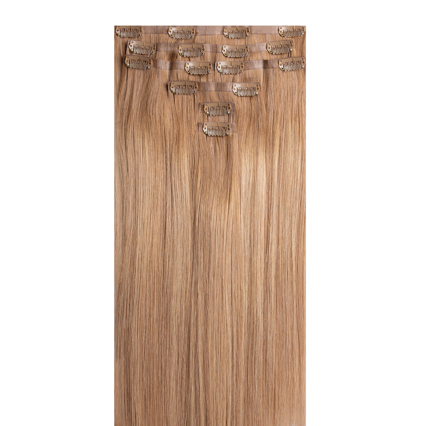 Silk Hair® Remy Vírgen 40 cm - Caramelized