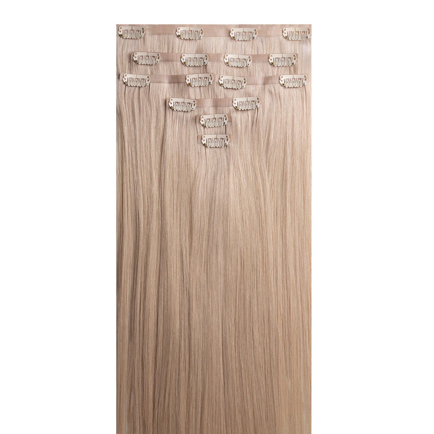 Silk Hair® Remy Vírgen 56 cm - Silver